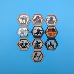 Star Wars Connexions 10 Disc Lot - Kylo Ren, Darth Vader, The Inquisitor